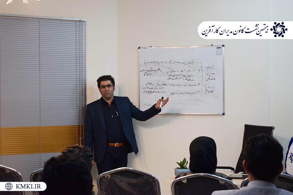 آقای-متحدین-در-بیستمین-نشست-کانون-مدیران-کارآفرین-kmki.ir